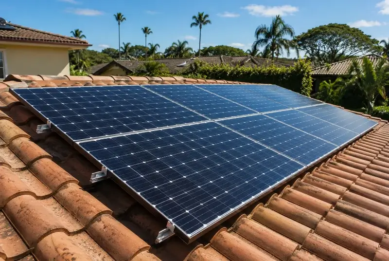 Installation de panneaux solaires à Meillon
